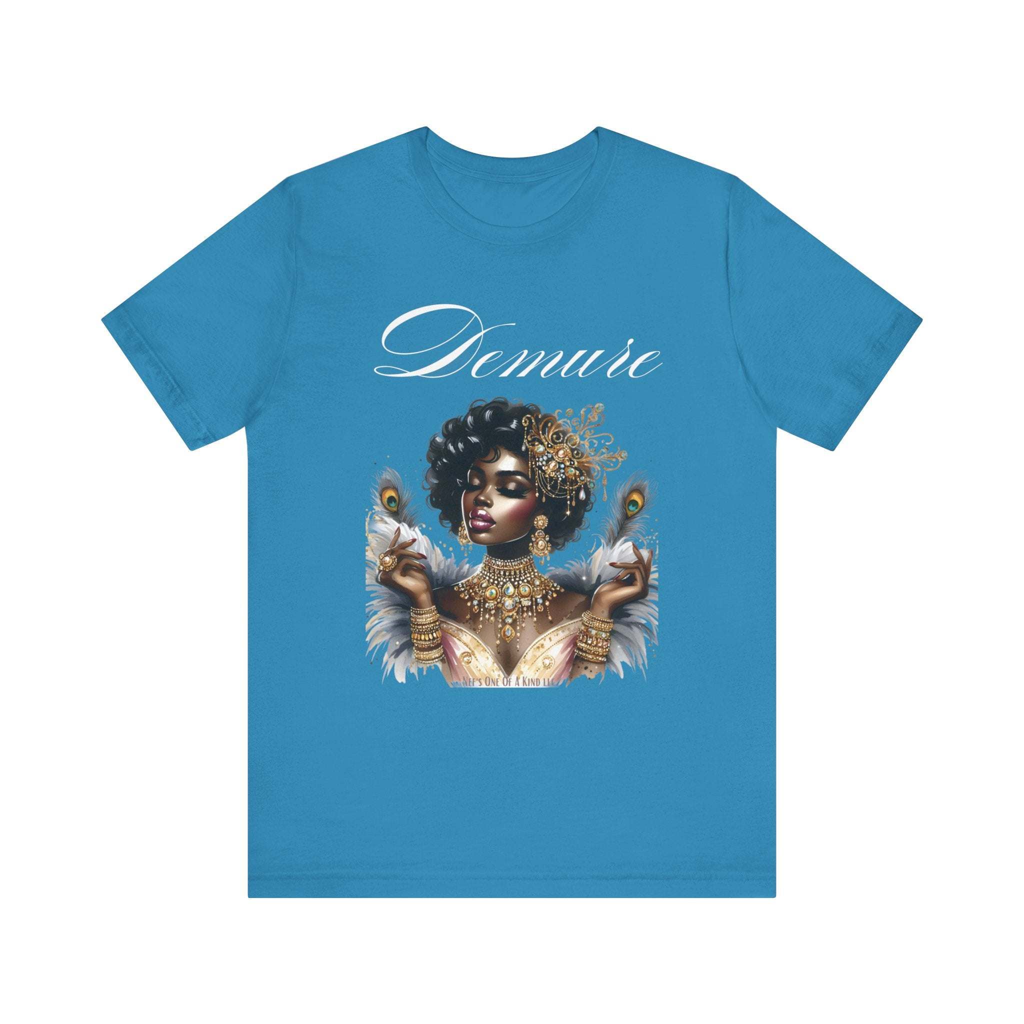 Demure Mindful Jersey Short Sleeve Tee